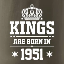 Kings are born in 1951