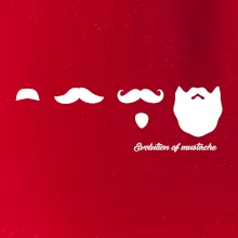 Evolution mustache