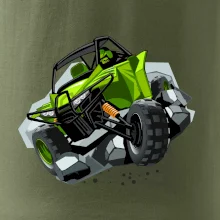 ATV bugina zelená ATV bugina zelená