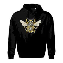 Steampunk včela farebná Steampunk včela farebná