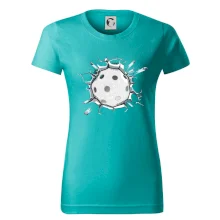 Florbal lopta v triku Florbal lopta v triku