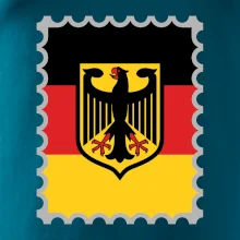 Nemecká známka - vlajka