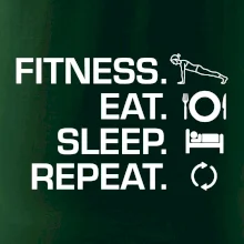 Fitness Eat Sleep Repeat