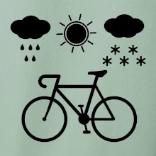 Cyklista za každého počasia