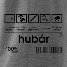Čiarový kód - Hubár
