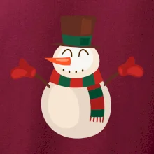 Vianočný snehuliak