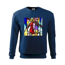 Vitráž - Ježiš a kríž