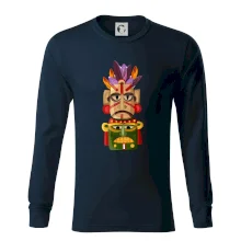 Mayová maska s perím Mayová maska s perím