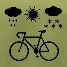 Cyklista za každého počasia