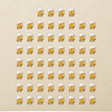 Narodeniny - 60x pivo