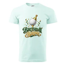 Narozeninové birdie s golfovým míčkem
