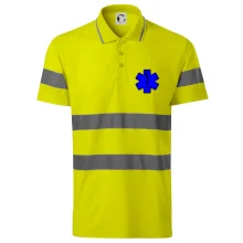 Rescue - Hviezda na prsníku + nápis na chrbte Rescue - Hviezda na prsníku + nápis na chrbte