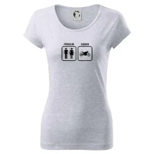 Problém cestná motorka