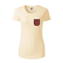 Flanelové triko červené