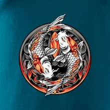 Yin & Yang Koi kapor - oranžový