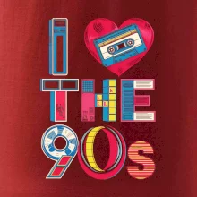 Aj love 90s - srdce a kazeta