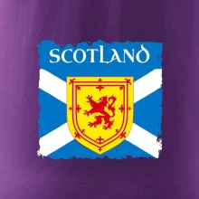 Škótska vlajka s erbom leva