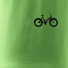 Obrázok kolesa na prsníku mestský bicykel