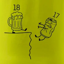 Pivo narodeniny - útes 18 rokov