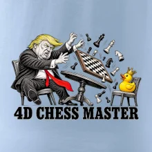 Donald Trump prohrává šachy s kachnou