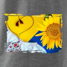 Ukrajina slnečnice a kroj Ukrajina slnečnice a kroj