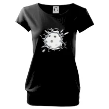 Florbal lopta v triku