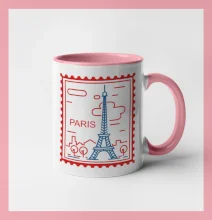 Paríž známka jednoduchá