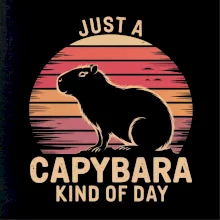 Just a Capybara Kind of Day