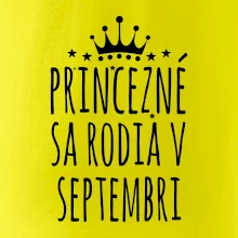 Princezné sa rodia v októbri