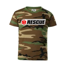 Záchranár rescue kríž červený Záchranár rescue kríž červený