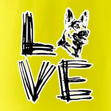 Nemecký ovčiak love