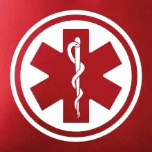 Rescue logo samostatné guľaté