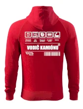 Čiarový kód - Vodič kamiónu