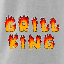 Grill King ohnivý nápis