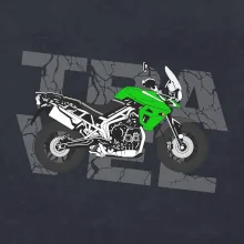 Cestovná enduro zelená