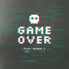 Game over play again