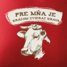 Pre mňa je kráľom zvierat krava