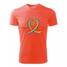 Srdce pride dúha kreslená Srdce pride dúha kreslená