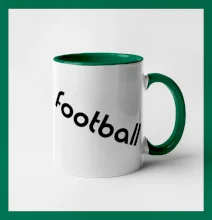 FOOTBALL nápis šikmo FOOTBALL nápis šikmo