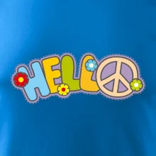 Hello hippie symbol