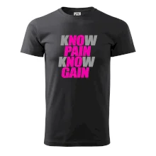 Know Pain, Know Gain Know Pain, Know Gain
