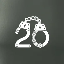 Narodeninové tričko pre policajta - putá 20 Narodeninové tričko pre policajta - putá 20