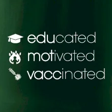 Educated motivated vaccinated Educated motivated vaccinated