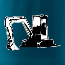 Bager bez nápisu čiernobiely