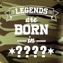 Legends are born in (Tvoj mesiac narodenia)