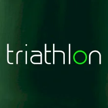 Triathlon nápis Triathlon nápis