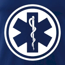Rescue logo samostatné guľaté