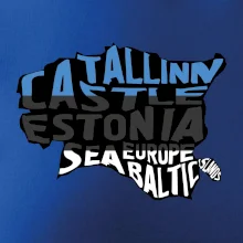 Mapy - názvy miest - Estónsko