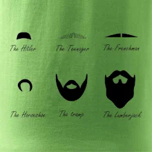 Types of men - Mustache - fúziky