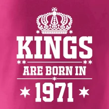 Kings are born in 1971